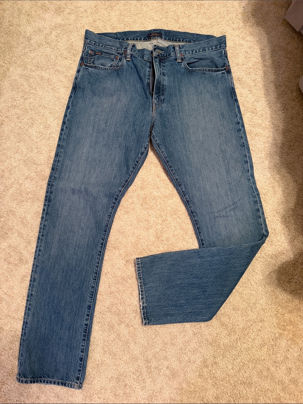 Polo by Ralph Lauren Men's Straight Blue Denim Jeans